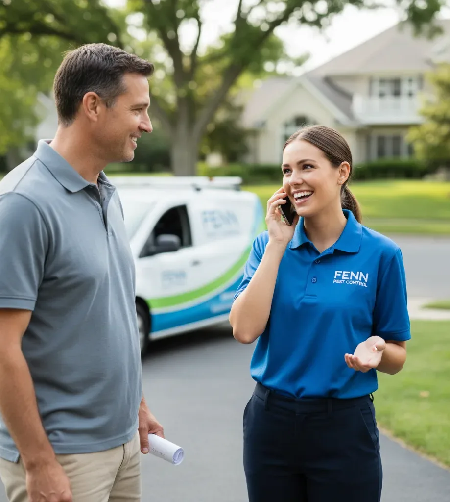 Fenn Pest Control customer support in Crum